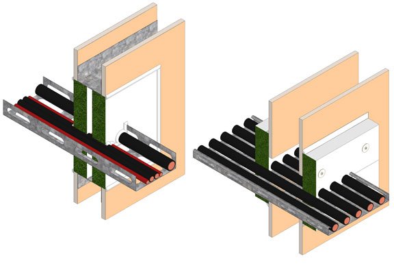 Intumescent Coated Batts in Panama